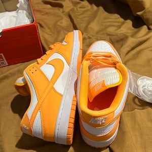 Laser Orange Dunks Brand new with box
